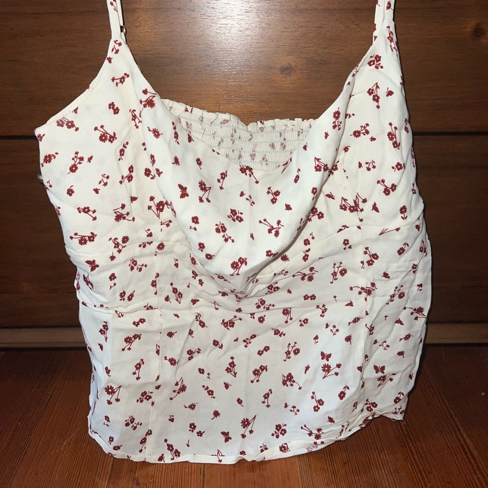 Reformation Cream colored tank